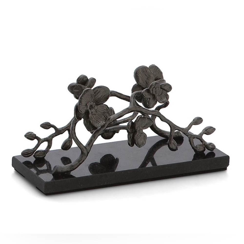 Michael Aram Black Orchid Vertical Napkin Holder